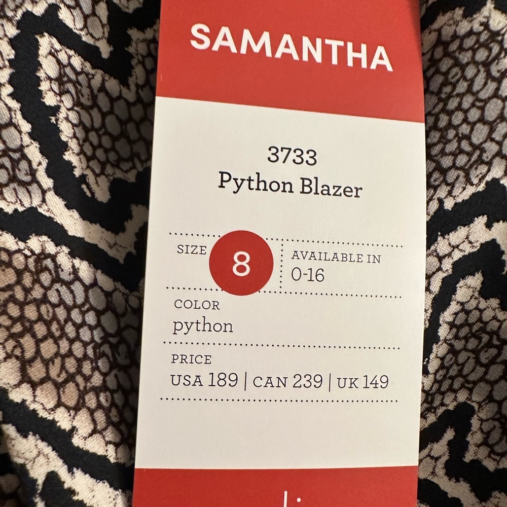 Cabi Python Blazer - image 3